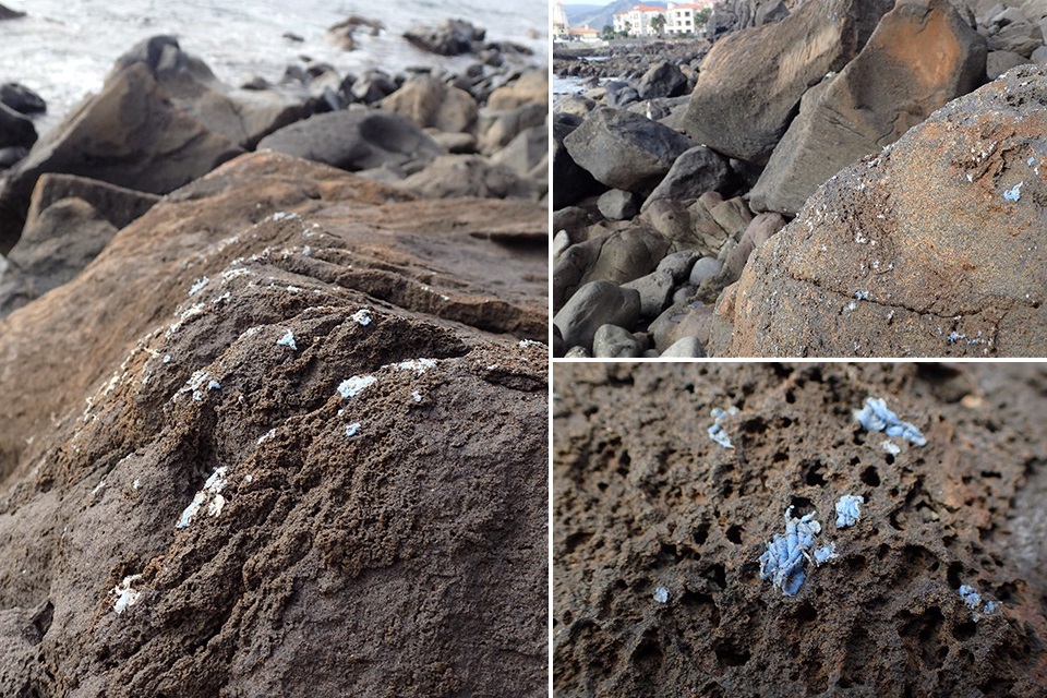 Műanyagrészecskék a tengerpartokon